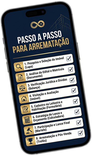 celular mostrando o checklist digital da Loop House