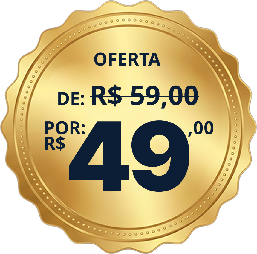 Oferta de R$ 59,00 por R$ 49,00